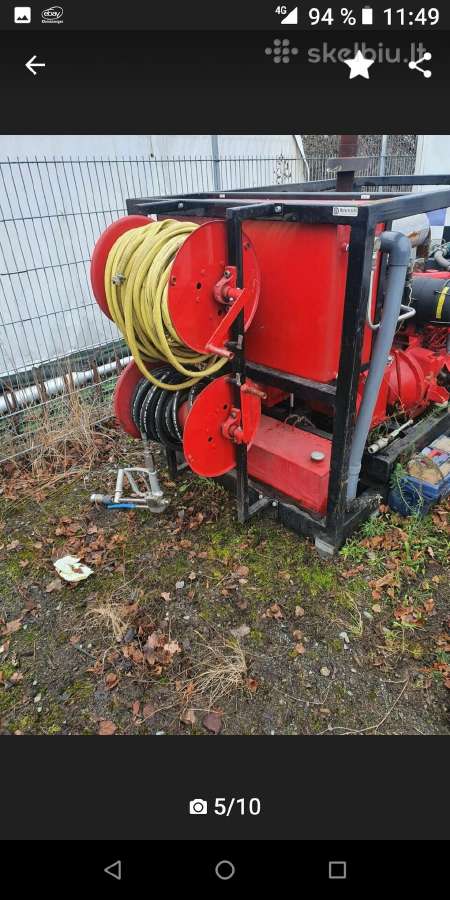 1000 Bar ULTRA aukšto slėgio plovykla