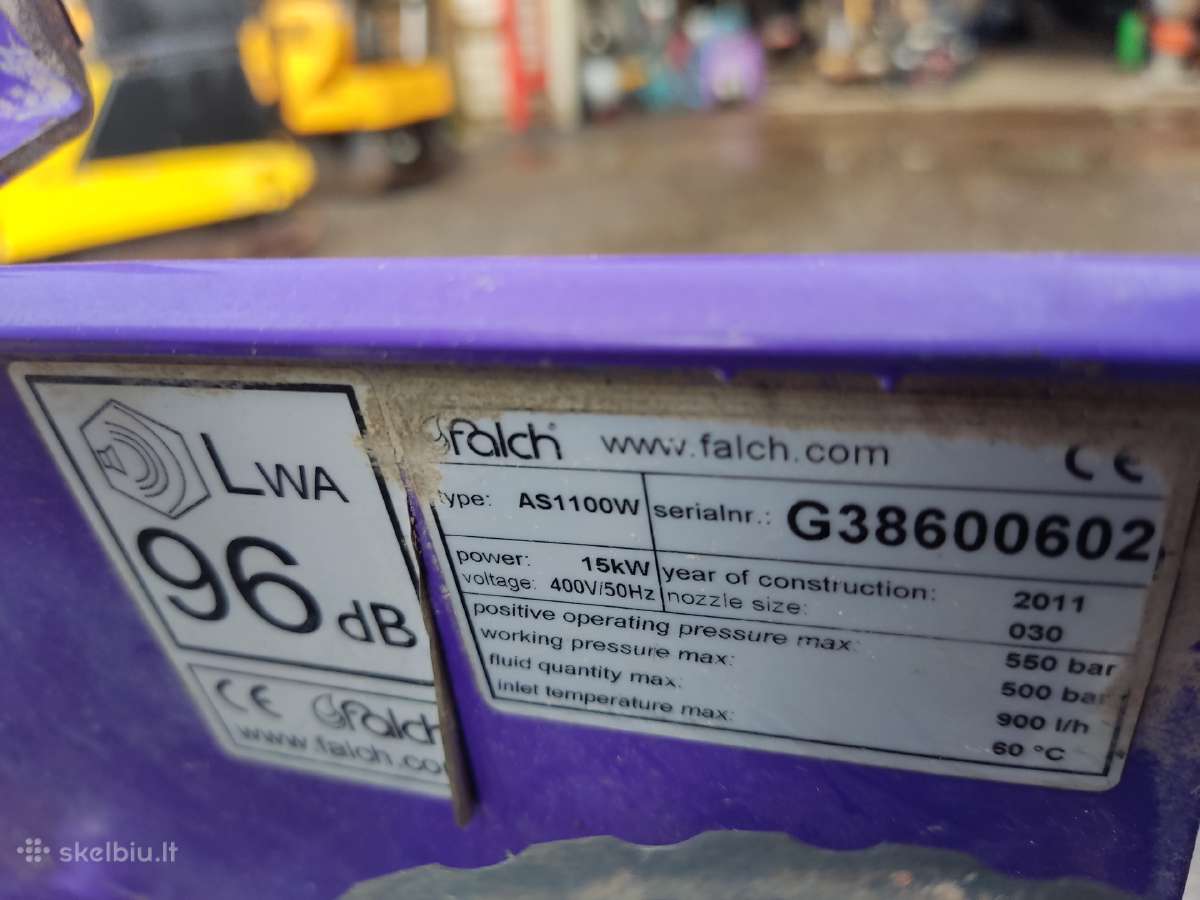 Falch aqua speed 1100 w 500 Bar