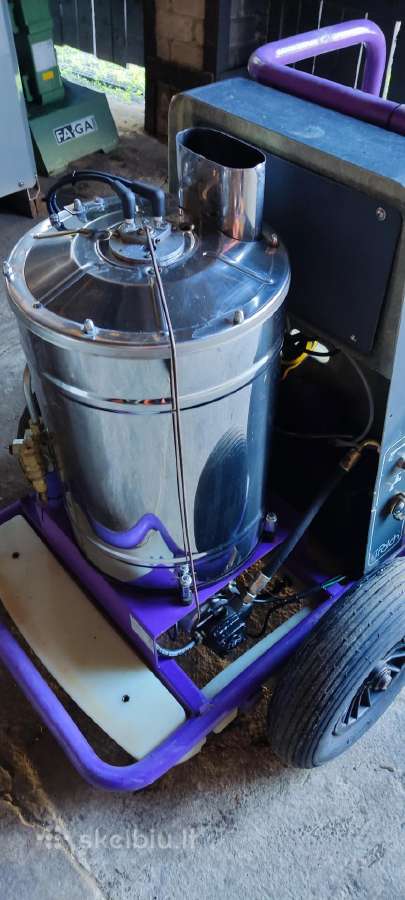 HOT BOX – suslėgto vandens kaitinimas