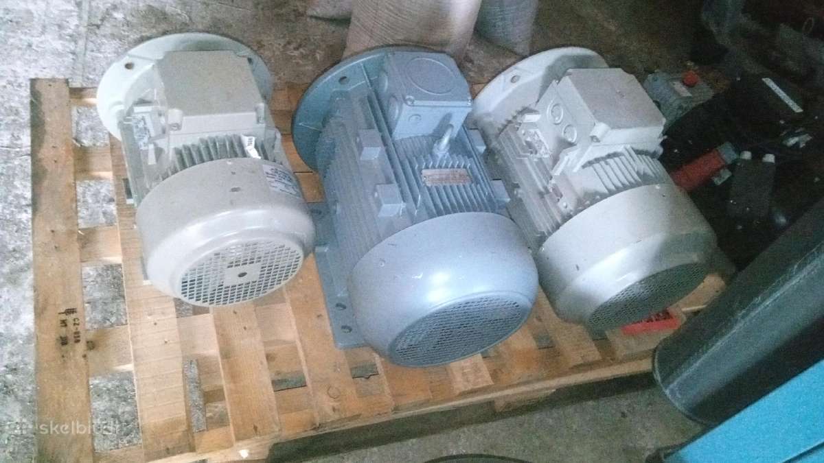 Nauji, vokiški plovyklų el. varikliai