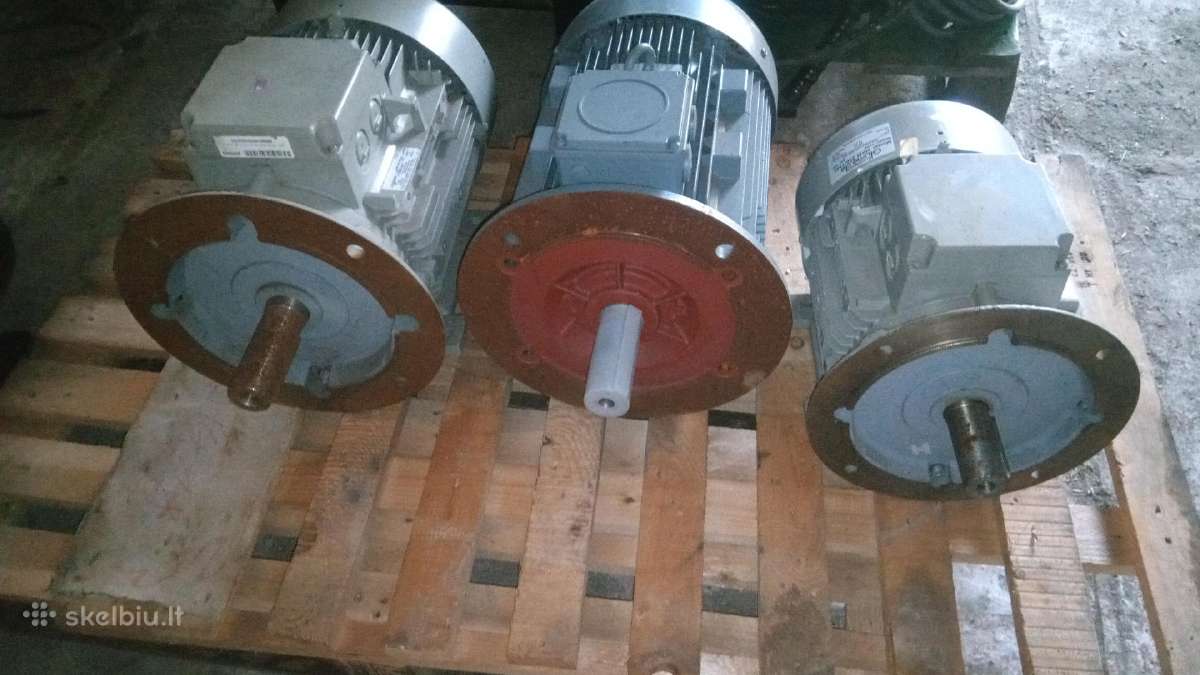 Nauji, vokiški plovyklų el. varikliai