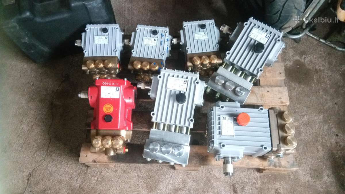 Nauji SPECK KOLBENPUMPE siurbliai